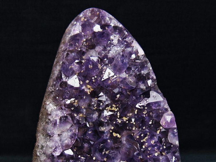 アメジスト クラスター ウルグアイ産 原石 amethyst 一点物 台座付属 182-7919
