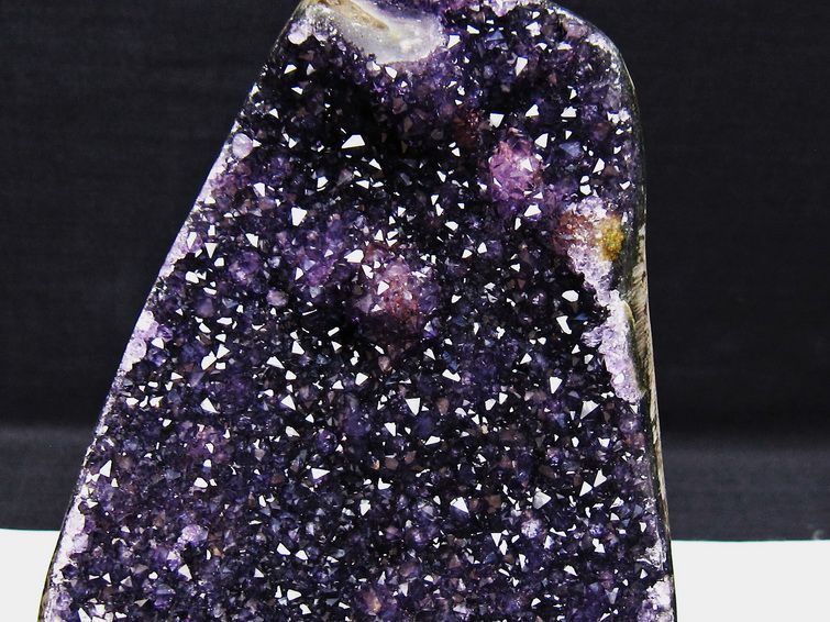 アメジスト クラスター ウルグアイ産 原石 amethyst 一点物 台座付属 182-7924