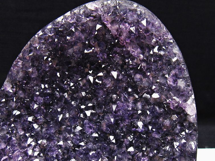 アメジスト クラスター ウルグアイ産 原石 amethyst 一点物 台座付属 182-7925
