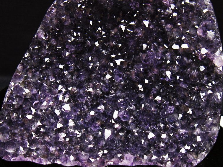 アメジスト クラスター ウルグアイ産 原石 amethyst 一点物 台座付属 182-7925