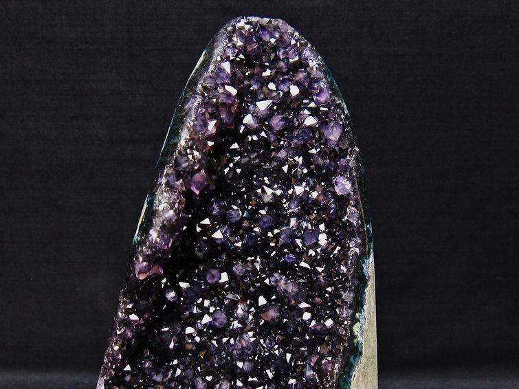 アメジスト クラスター ウルグアイ産 原石 amethyst 一点物 台座付属 182-7930