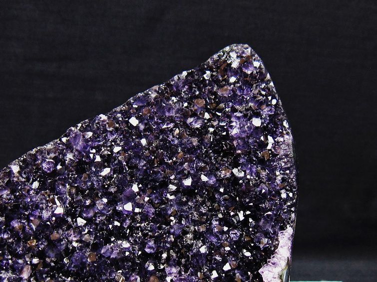 アメジスト クラスター ウルグアイ産 原石 amethyst 一点物 台座付属 182-7933 [sold out]