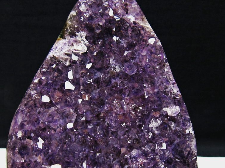 アメジスト クラスター ウルグアイ産 原石 amethyst 一点物 台座付属 182-7943