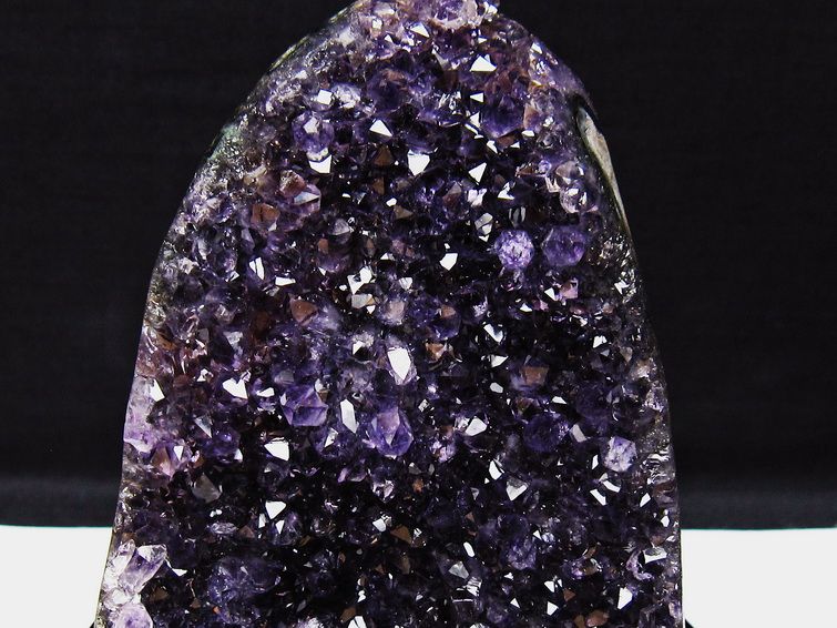 アメジスト クラスター ウルグアイ産 原石 amethyst 一点物 台座付属 182-7948 [sold out]