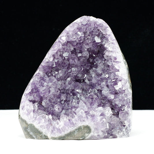1.3Kg アメジスト クラスター ウルグアイ産 原石 amethyst 一点物 台座付属 送料無料 182-7988