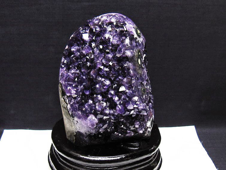 1.4Kg アメジスト クラスター ウルグアイ産 原石 amethyst 一点