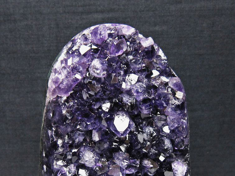 アメジスト クラスター ウルグアイ産 原石 amethyst 一点物 台座付属 182-8071 【sold out】