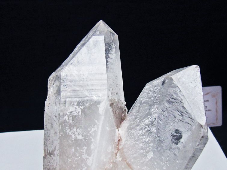 水晶クラスター 原石 ブラジル ミナスジェライス州 コリント産 一点物 台座付属 レムリアンシード 182-8075