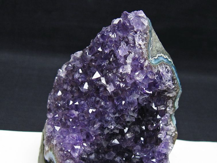 アメジスト クラスター ウルグアイ産 アメジスト 原石 一点物 182-8240 [sold out]