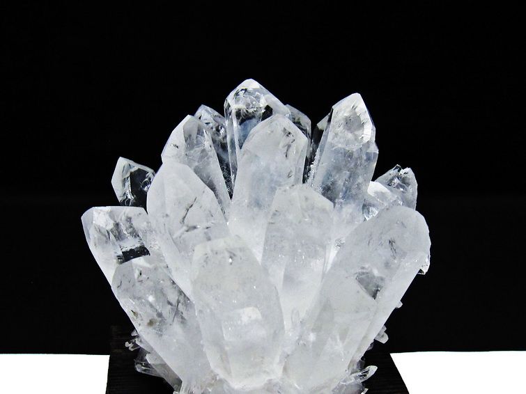 水晶 クラスター 水晶 原石 台座付属 一点物 182-8329 [sold out]