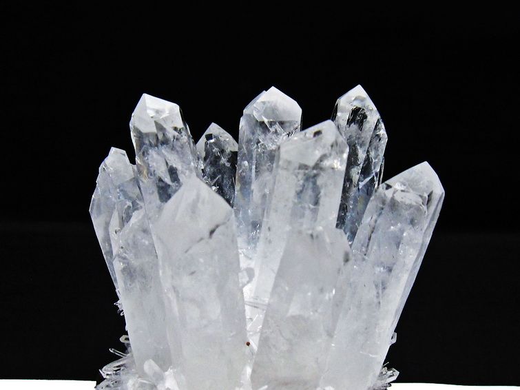 水晶 クラスター 水晶 原石 台座付属 一点物 182-8333 [sold out]