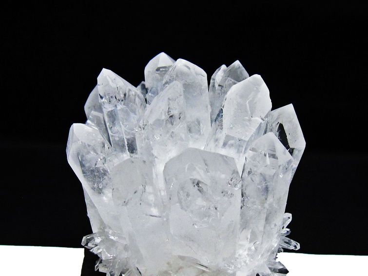 水晶 クラスター 水晶 原石 台座付属 一点物 182-8335 [sold out]