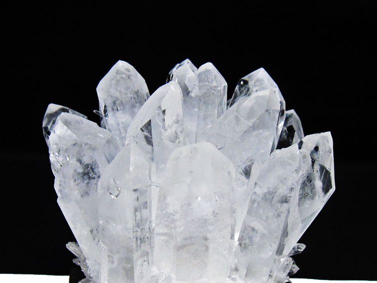 水晶 クラスター 水晶 原石 台座付属 一点物 182-8335 [sold out]