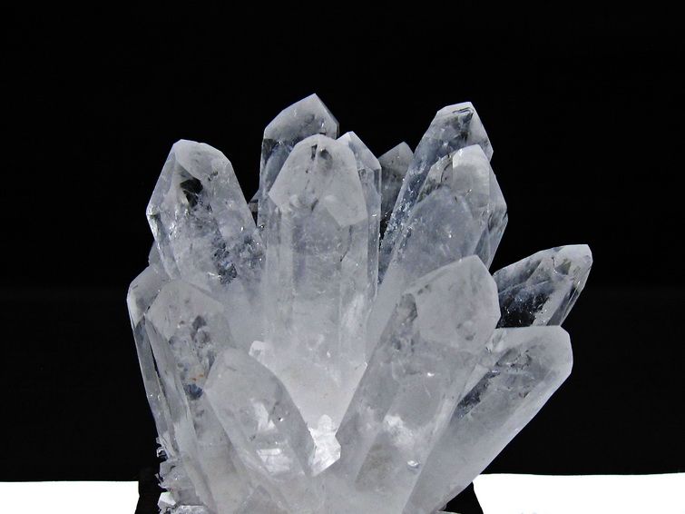 水晶 クラスター 水晶 原石 台座付属 一点物 182-8338[sold out]