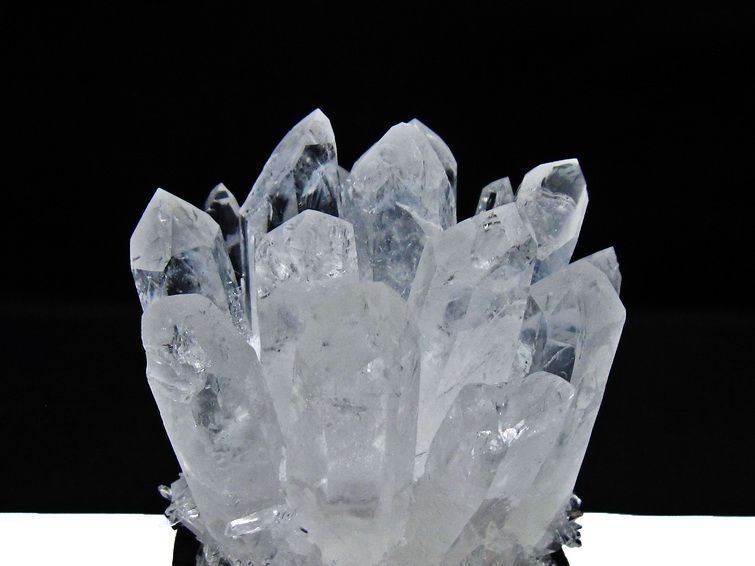 水晶 クラスター 水晶 原石 台座付属 一点物 182-8340 [sold out]