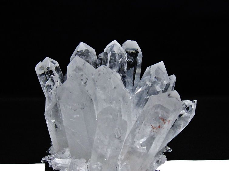 水晶 クラスター 水晶 原石 台座付属 一点物 182-8344 [sold out]