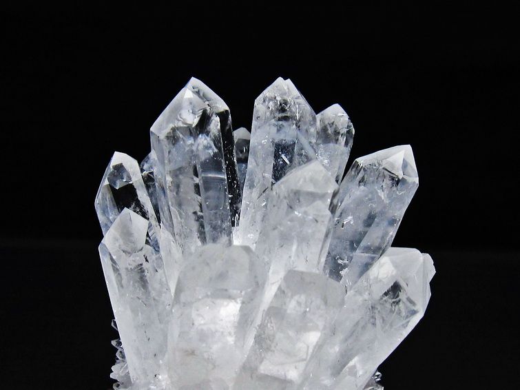 水晶 クラスター 水晶 原石 台座付属 一点物 182-8345 [sold out]