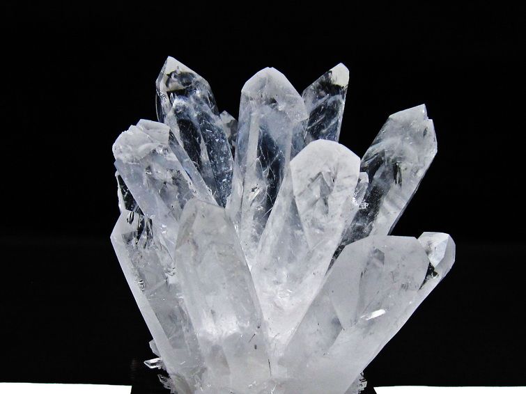 水晶 クラスター 水晶 原石 台座付属 一点物 182-8354 [sold out]