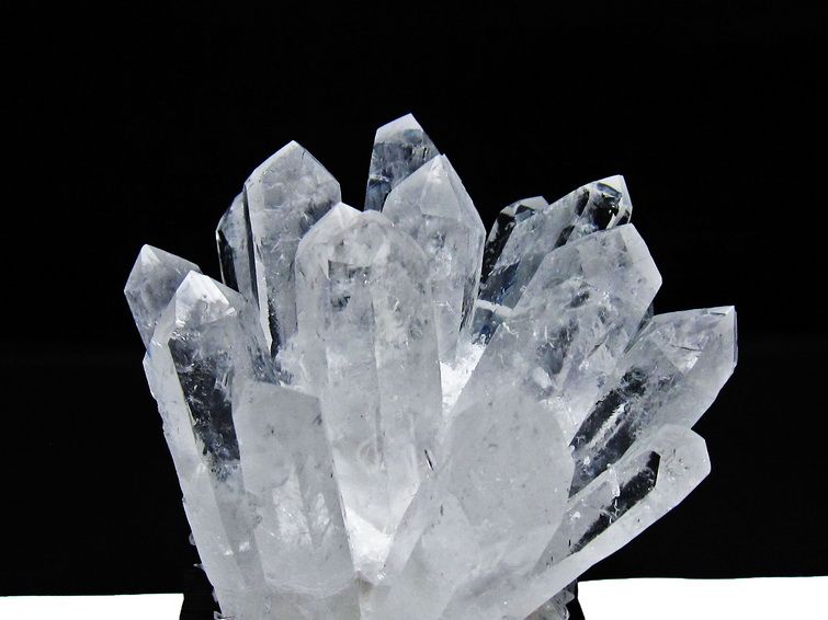 水晶 クラスター 水晶 原石 台座付属 一点物 182-8355 [sold out]
