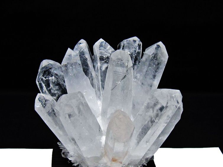 水晶 クラスター 水晶 原石 台座付属 一点物 182-8356[sold out]