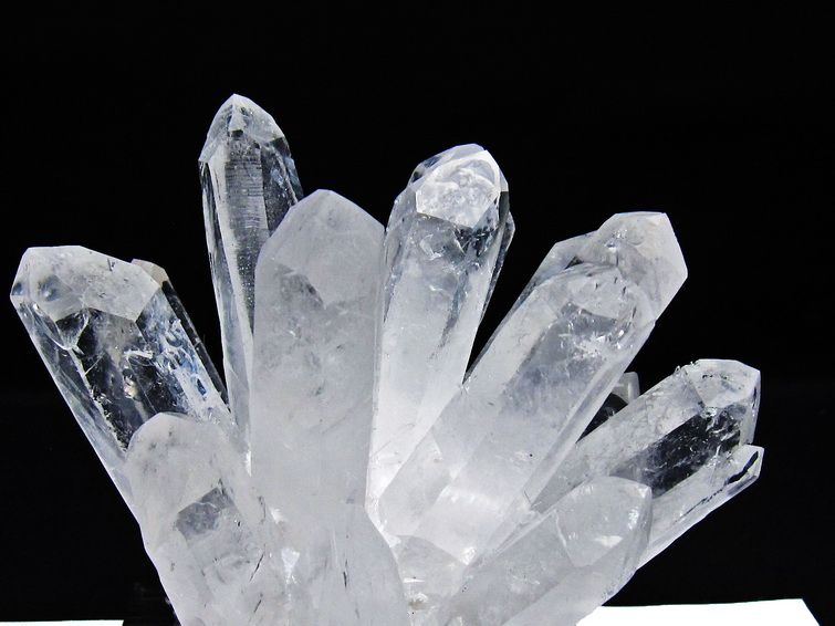 水晶 クラスター 水晶 原石 台座付属 一点物 182-8356[sold out]