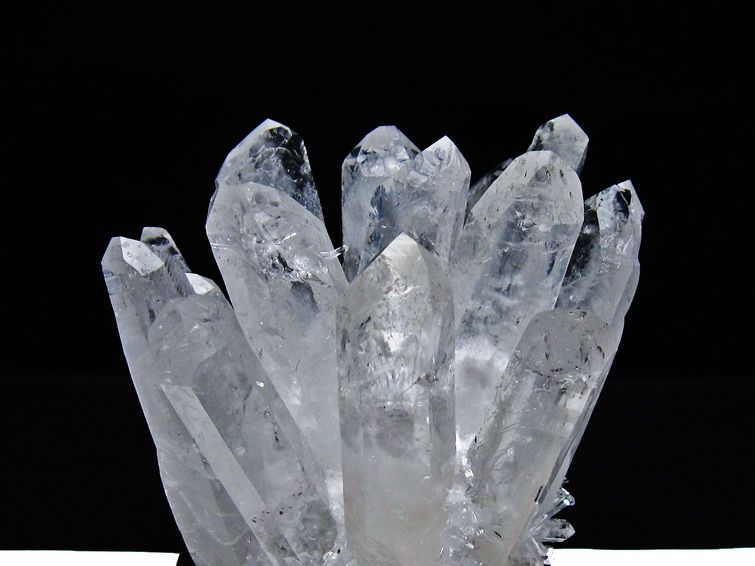 水晶 クラスター 水晶 原石 台座付属 一点物 182-8359 [sold out]