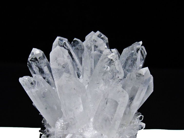 水晶 クラスター 水晶 原石 台座付属 一点物 182-8394 [sold out]
