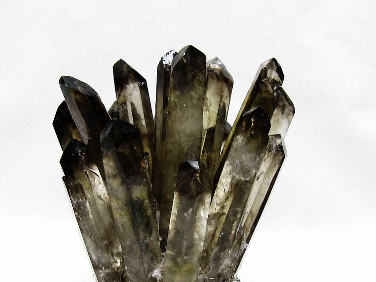モリオン クラスター 黒水晶 原石 台座付属 一点物 182-8409 [sold out]