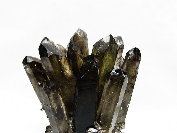 モリオン クラスター 黒水晶 原石 台座付属 一点物 182-8410 【sold out】