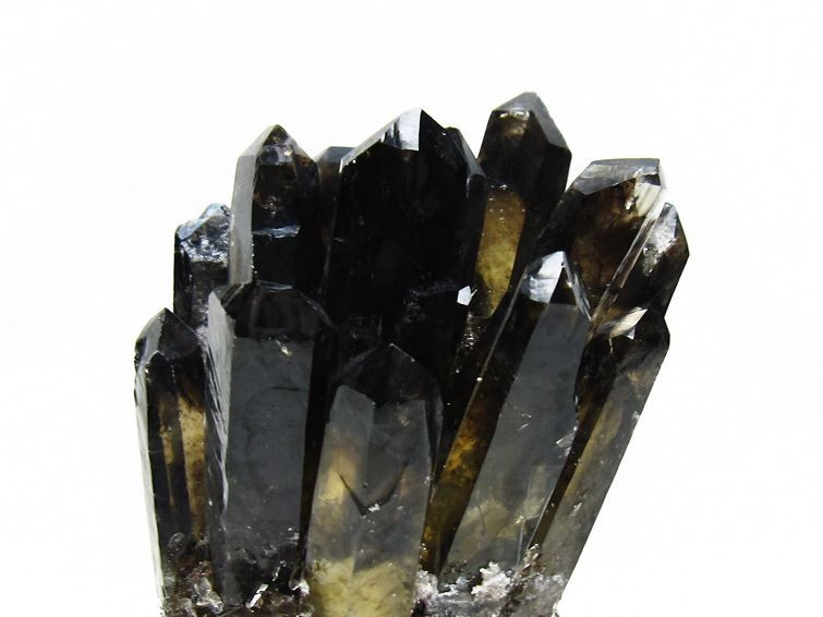 モリオン クラスター 黒水晶 原石 台座付属 一点物 182-8426 【sold out】