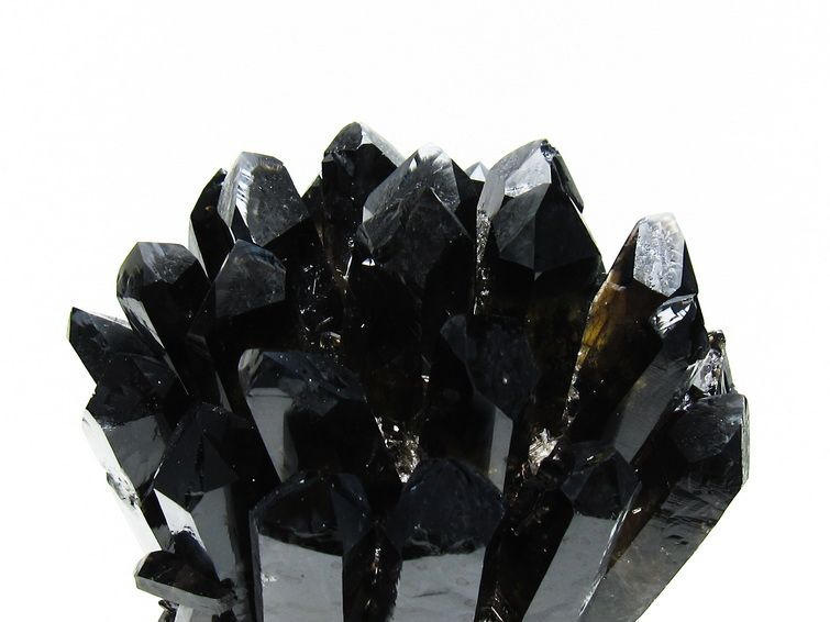1.9Kg モリオン クラスター 黒水晶 原石 台座付属 一点物 182-8441 [sold out]