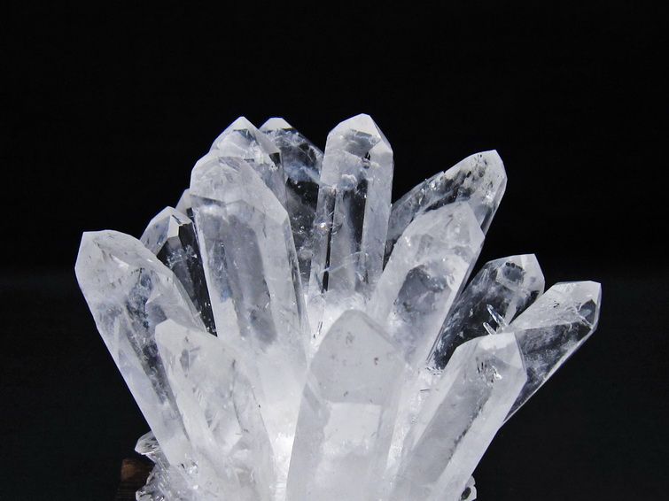 水晶 クラスター 水晶 原石 台座付属 一点物 182-8569