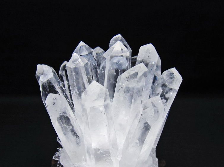 水晶 クラスター 水晶 原石 台座付属 一点物 182-8571
