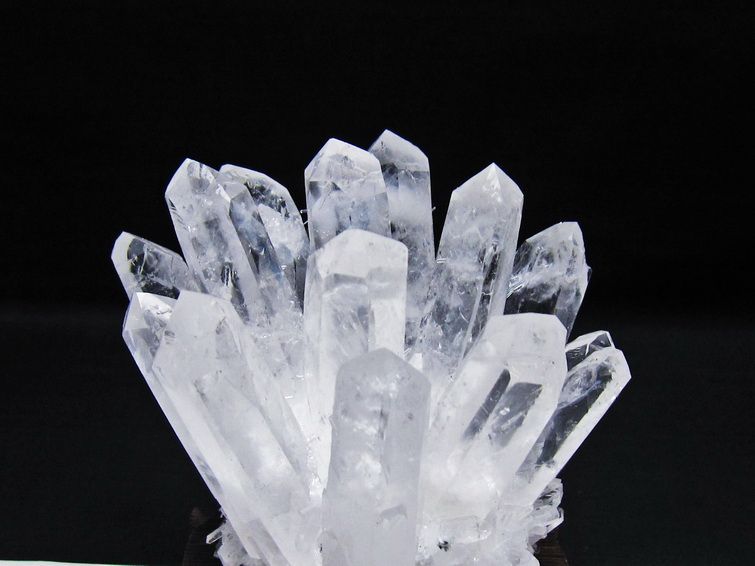 水晶 クラスター 水晶 原石 台座付属 一点物 182-8572