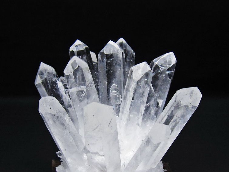 水晶 クラスター 水晶 原石 台座付属 一点物 182-8577