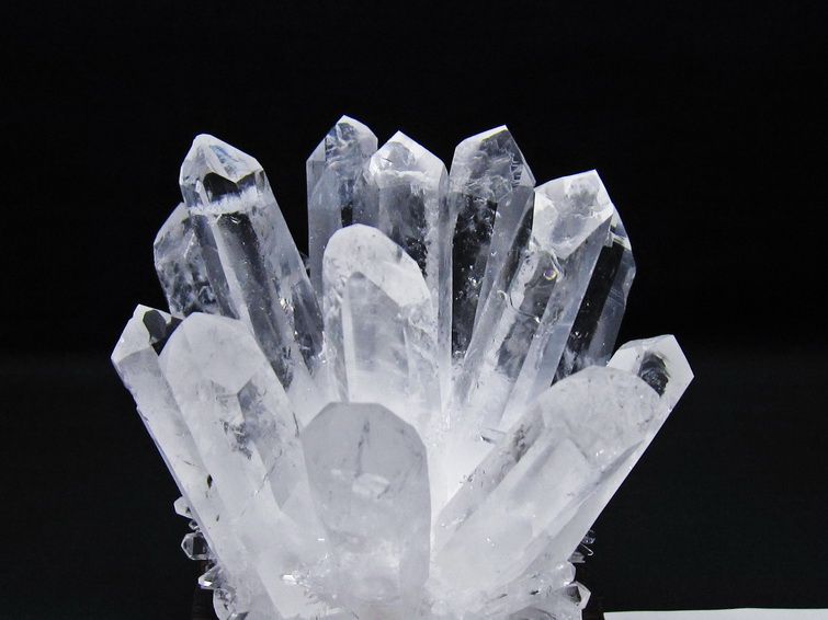 水晶 クラスター 水晶 原石 台座付属 一点物 182-8580
