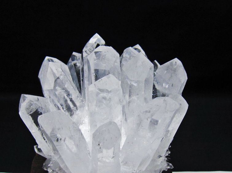 水晶 クラスター 水晶 原石 台座付属 一点物 182-8584
