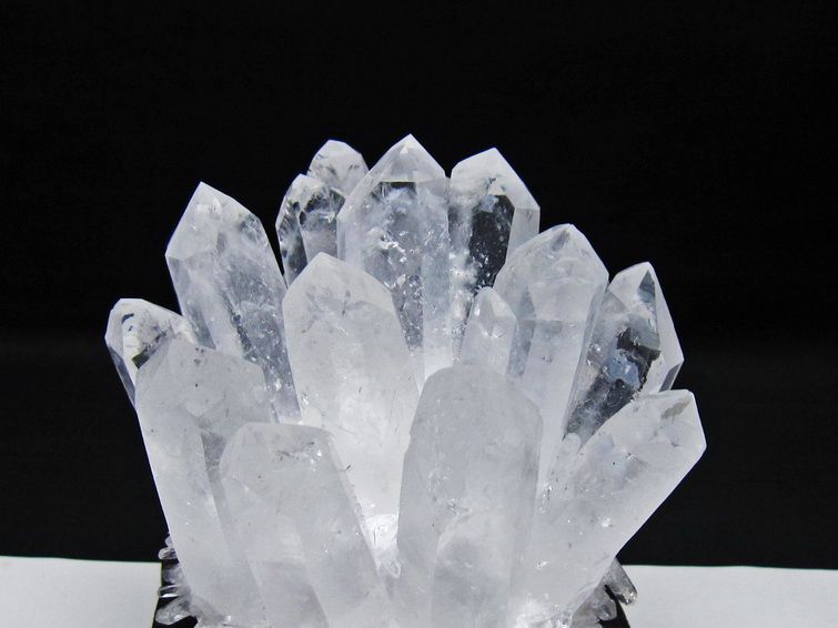 水晶 クラスター 水晶 原石 台座付属 一点物 182-8614