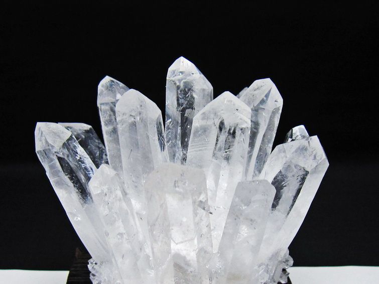 水晶 クラスター 水晶 原石 台座付属 一点物 182-8616