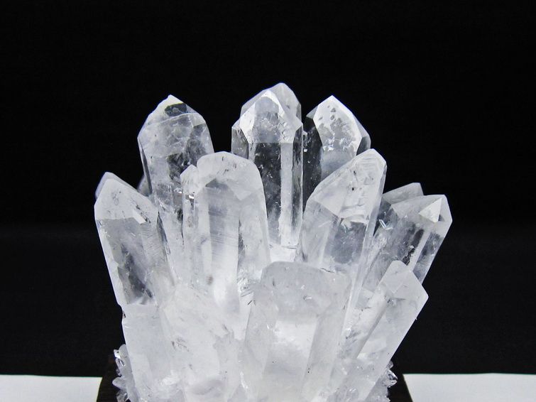 水晶 クラスター 水晶 原石 台座付属 一点物 182-8617
