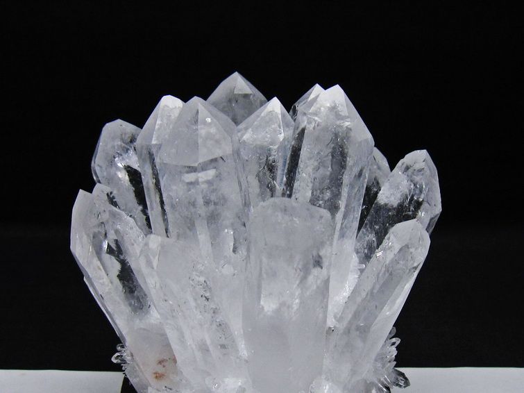 水晶 クラスター 水晶 原石 台座付属 一点物 182-8629