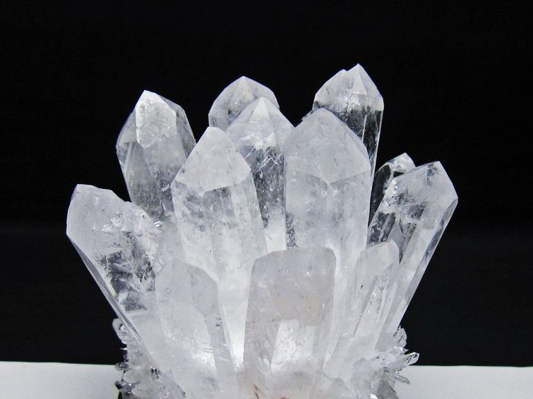 水晶 クラスター 水晶 原石 台座付属 一点物 182-8629