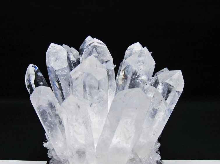 水晶 クラスター 水晶 原石 台座付属 一点物 182-8631