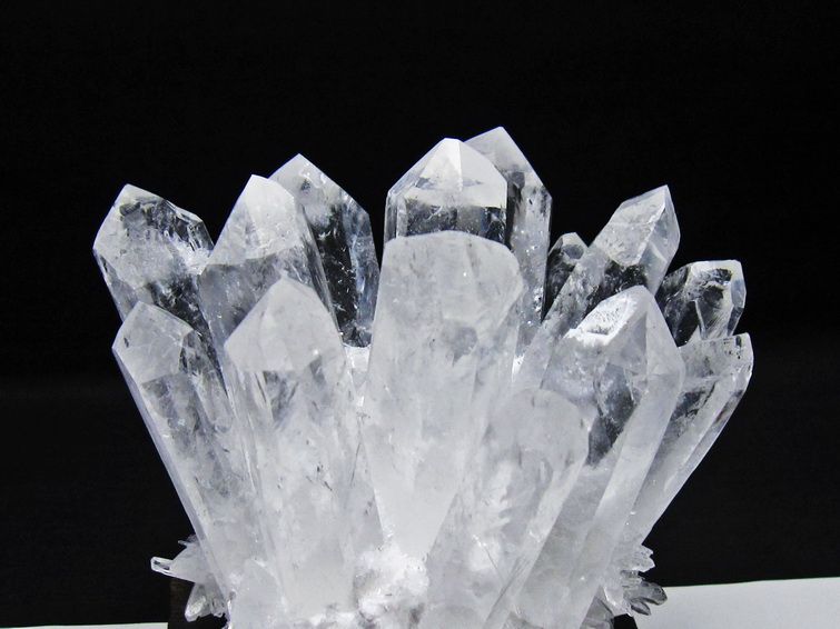 水晶 クラスター 水晶 原石 台座付属 一点物 182-8634