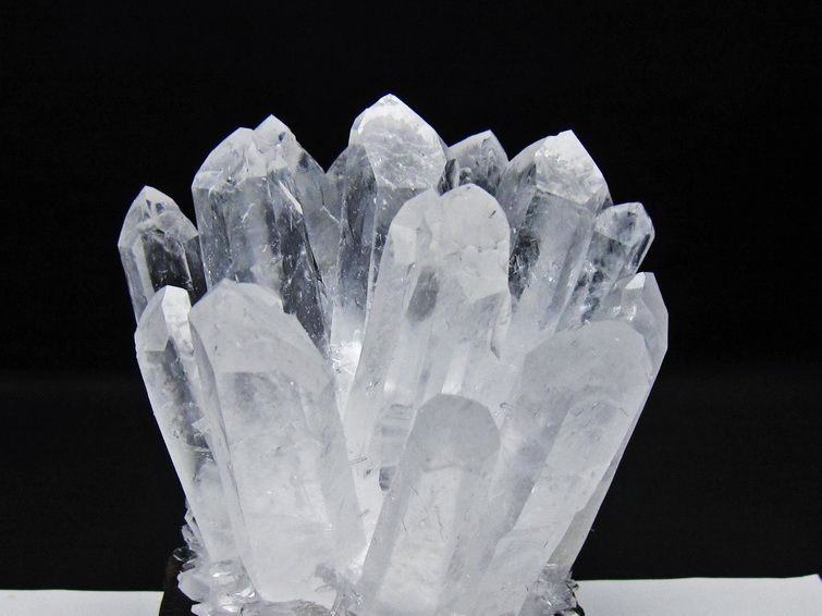 水晶 クラスター 水晶 原石 台座付属 一点物 182-8640