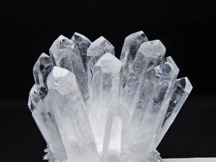 水晶 クラスター 水晶 原石 台座付属 一点物 182-8650
