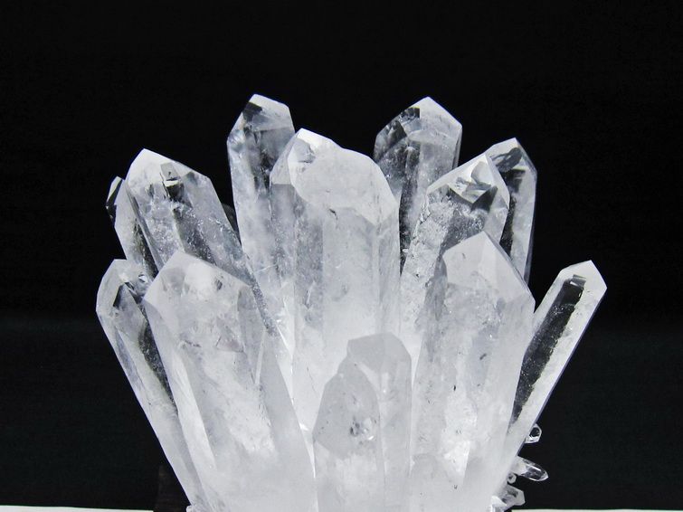 水晶 クラスター 水晶 原石 台座付属 一点物 182-8650
