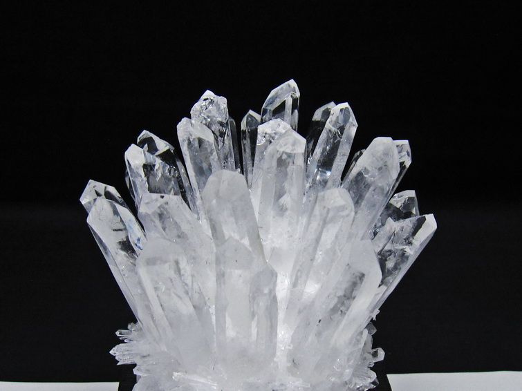 水晶 クラスター 水晶 原石 台座付属 一点物 182-8655