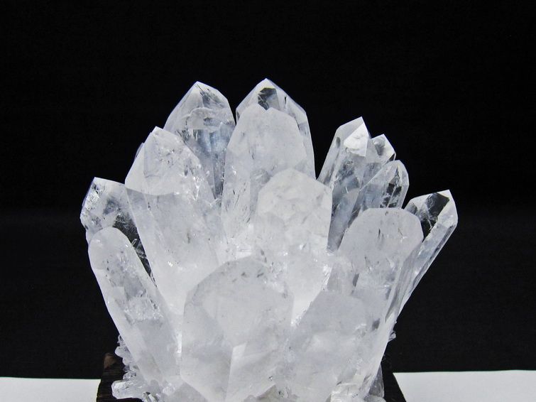 水晶 クラスター 水晶 原石 台座付属 一点物 182-8659