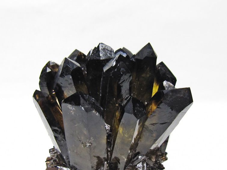 モリオン クラスター 黒水晶 原石 台座付属 一点物 182-8672